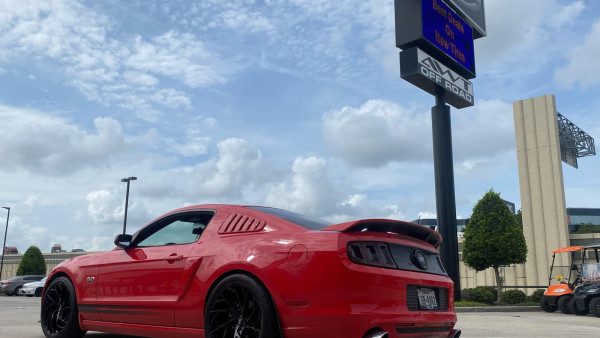 2014 Red Ford Mustang GT