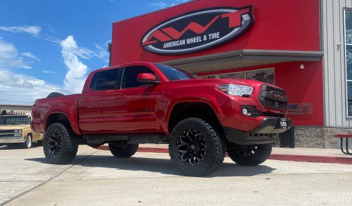  2022 Red Toyota Tacoma