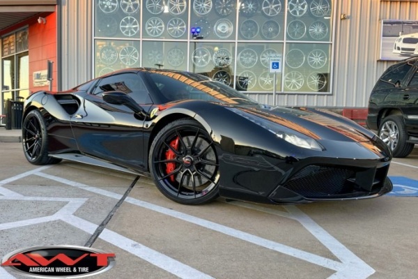 Black 2018 Ferrari 488 Spider