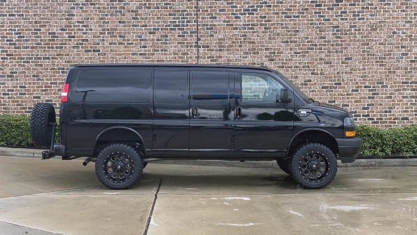 Black 2020 Chevrolet Express Van 2500