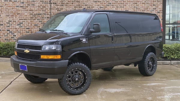 Black 2020 Chevrolet Express Van 2500