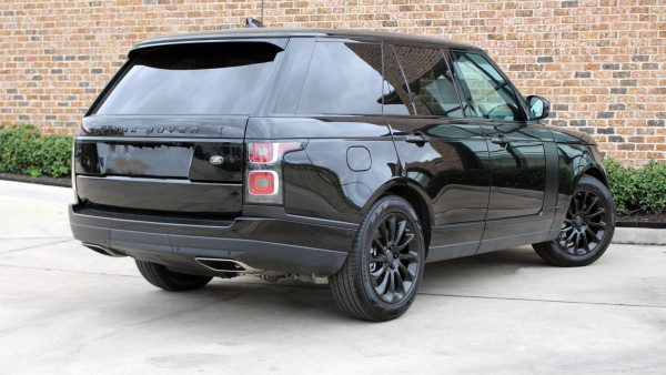 Black 2020 Land Rover Range Rover