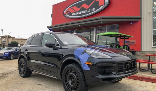 Black 2023 Porsche Cayenne Turbo