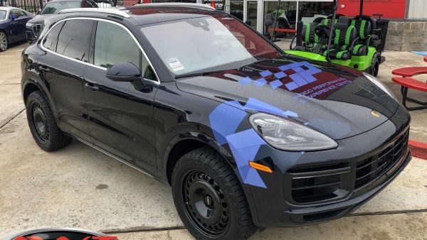 Black 2023 Porsche Cayenne Turbo