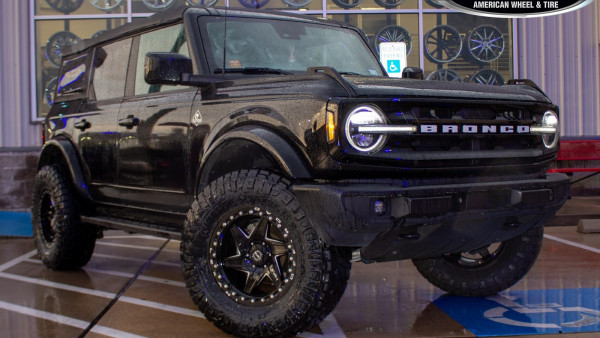 Black Ford Bronco