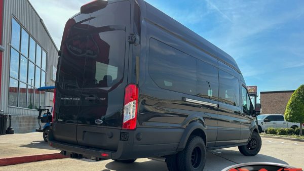 Black Ford Transit 350HD