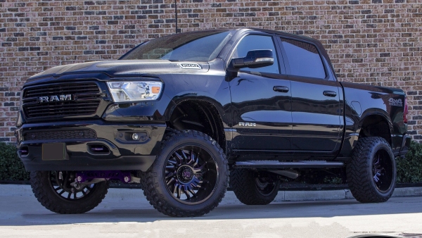 Black & Purple 2020 Dodge Ram 1500