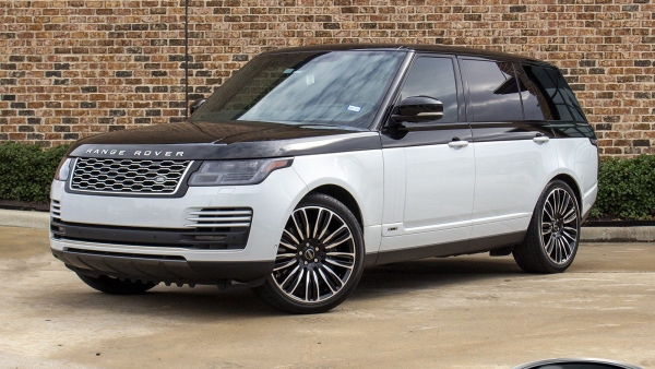 Black Wrap & White 2020 Land Rover Range Rover