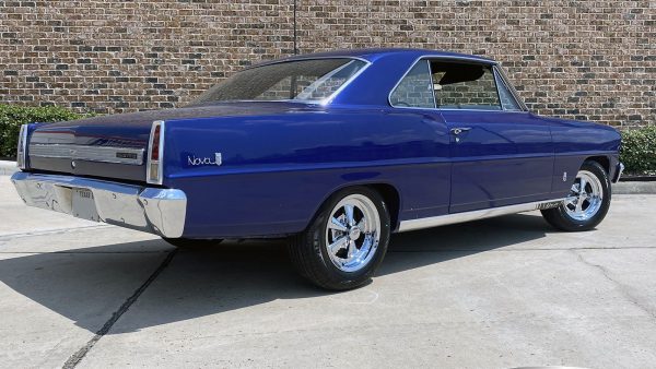 Blue 1967 Chevrolet Nova