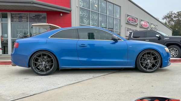 Blue 2011 Audi S5