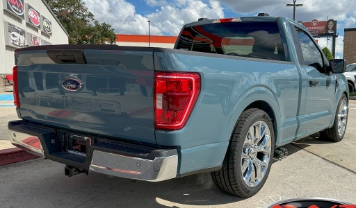 Blue 2023 Ford F150