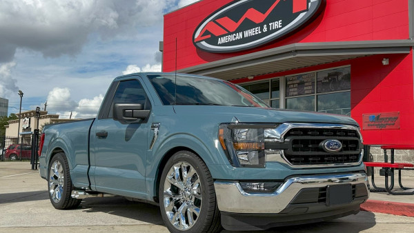 Blue 2023 Ford F150