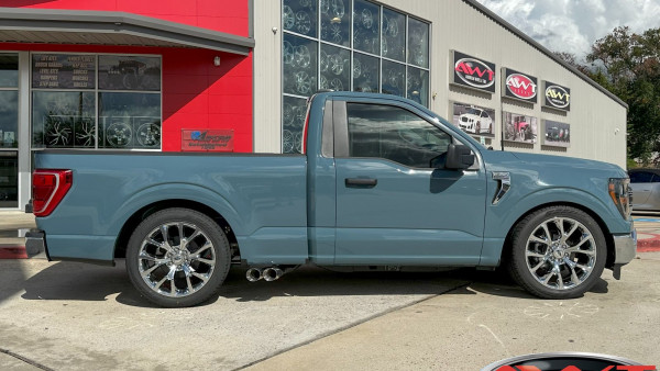 Blue 2023 Ford F150