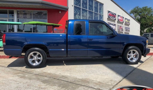 Blue Chevrolet C1500 OBS