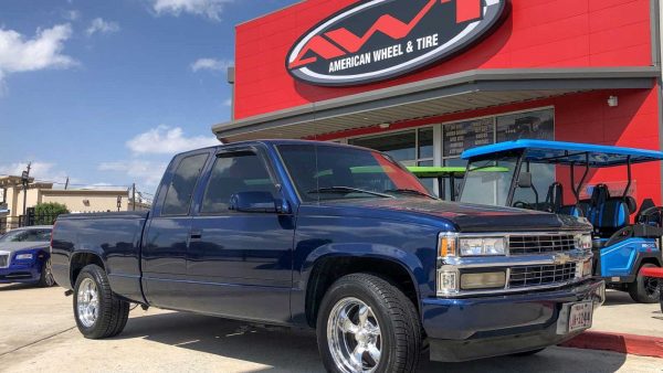 Blue Chevrolet C1500 OBS