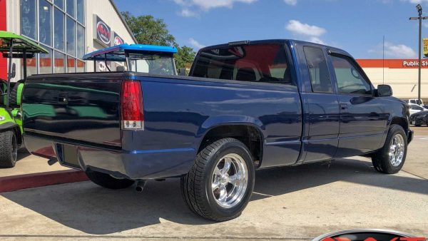 Blue Chevrolet C1500 OBS