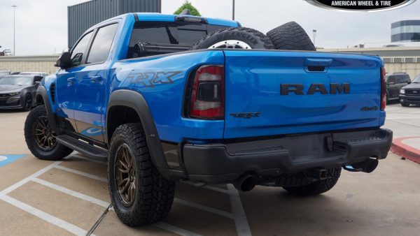 Blue Dodge Ram 1500 TRX