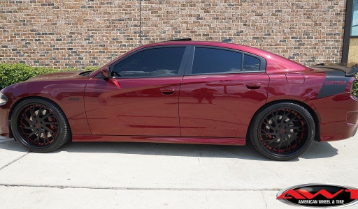 Burgundy 2018 Dodge Charger