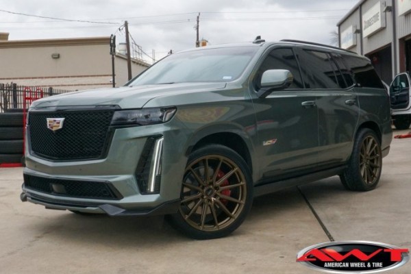 Dark Emerald Metallic 2024 Cadillac Escalade-V