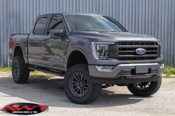 Gray 2022 Ford F150