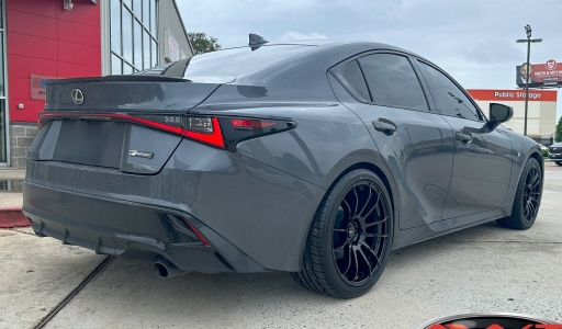 Gray 2022 Lexus IS350 F Sport