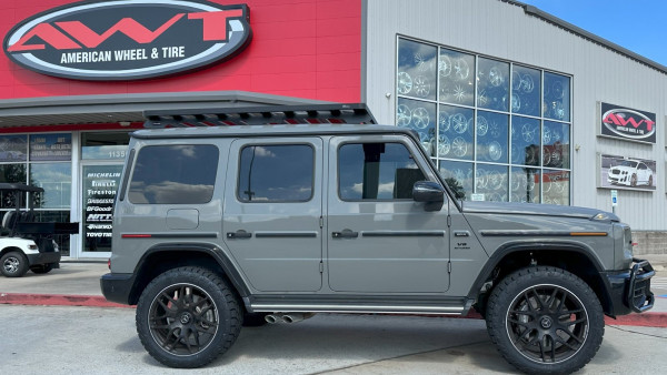 Gray 2023 Mercedes G-Wagon G63