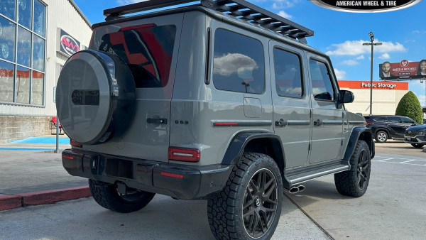 Gray 2023 Mercedes G-Wagon G63