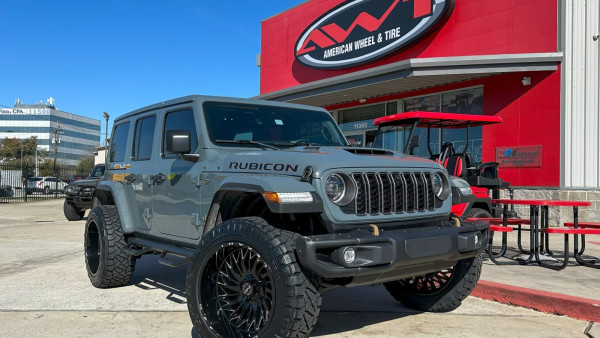 Gray Jeep Wrangler Unlimited JL