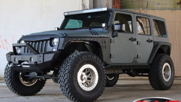 Gray Kevlar® 2016 Jeep Wrangler Unlimited JK