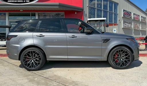 Gray Land Rover Range Rover Sport SVR