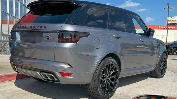 Gray Land Rover Range Rover Sport SVR