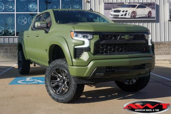 Green 2023 Chevrolet Silverado 1500 Black Widow