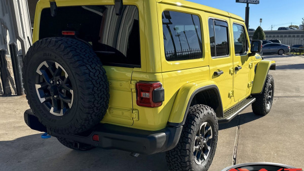 High Velocity Yellow 2024 Jeep Wrangler Rubicon 4XE JL