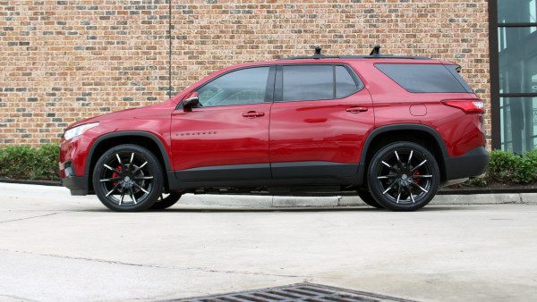 Maroon 2020 Chevrolet Traverse