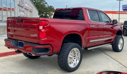 Maroon 2022 Chevrolet Silverado 1500