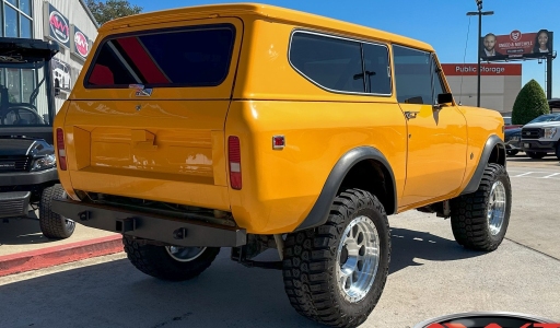 Orange 1979 International Harvester Scout II