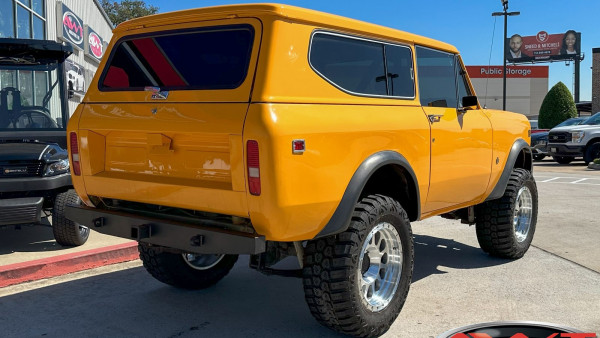 Orange 1979 International Harvester Scout II