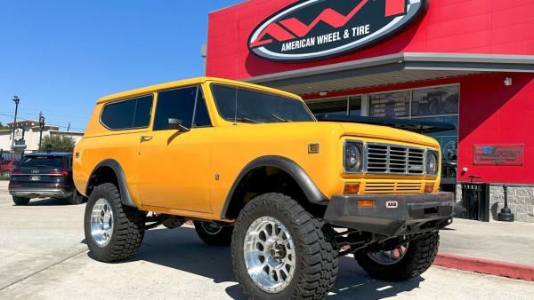 Orange 1979 International Harvester Scout II