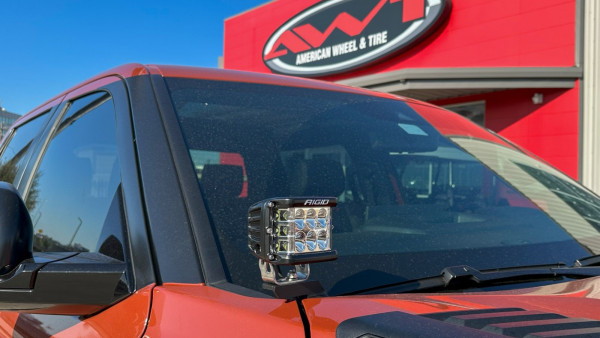 Orange Toyota Tundra