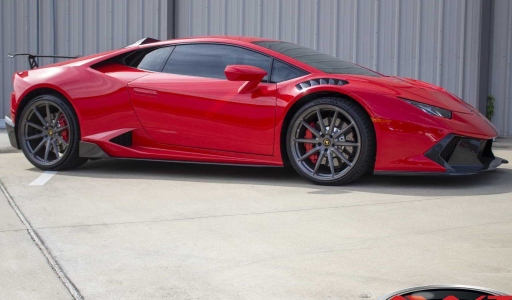 Red 2017 Lamborghini Huracan