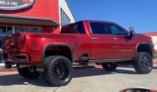 Red 2022 GMC Sierra 3500 Dually