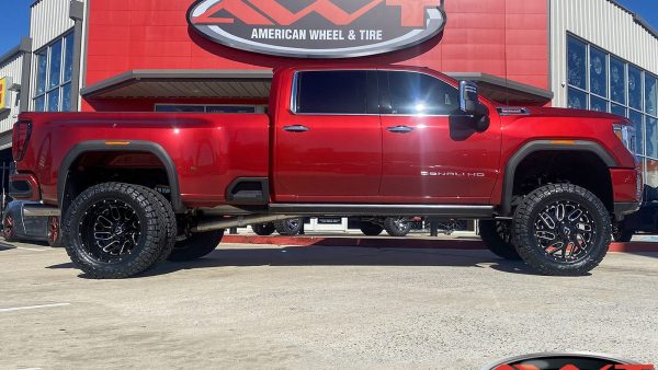 Red 2022 GMC Sierra 3500 Dually