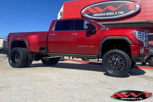 Red 2022 GMC Sierra 3500 Dually