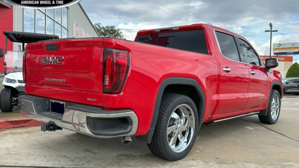 Red GMC Sierra 1500 Texas Edition