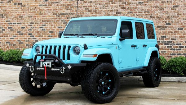 Sky Blue Kevlar® 2018 Jeep Wrangler Unlimited JL