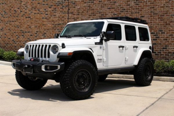 White 2018 Jeep Wrangler Unlimited JL Sahara