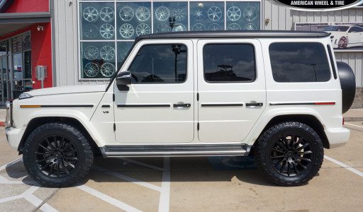 White 2020 Mercedes G550 G-Wagon