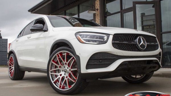 White 2022 Mercedes GLC Coupe