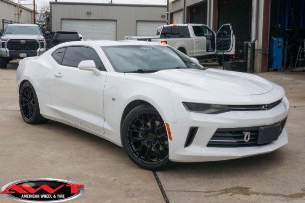 White Chevy Camaro