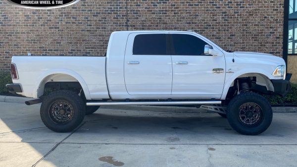 White Dodge Ram 2500